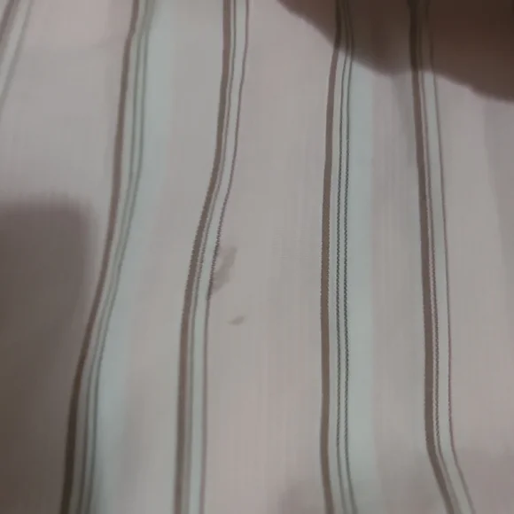 Men's Ermengildo Zegna Pink Striped Dress Shirt 15.5 32/33 - Picture 3 of 4